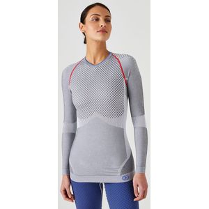 Damart - Activ Body - Thermoshirt - Lichtgrijs - Ademend - Lange Mouwen