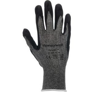 Honeywell 2232273-10/MPP PSS Polytril Air Comfort handschoenen, fijne handgreep in olieachtige omgeving, 8, grijs/zwart