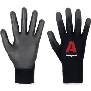 Honeywell 2132251-06 Vertigo Black PU C&G 1 Cut Protection Handschoenen, EN 388 4131 - Maat 6 (Pack van 10 paar)