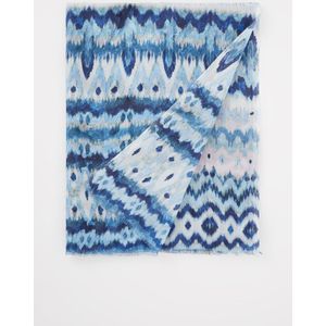 Gerard Darel Palmyre sjaal van zijdeblend met print 185 x 70 cm