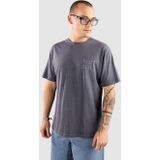 Oxbow - Eclipse Liam Warr LS Tee Dusk - T-shirt - Marine blauw - Katoen