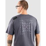 Oxbow - Eclipse Liam Warr LS Tee Dusk - T-shirt - Marine blauw - Katoen