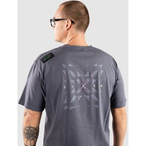 Oxbow - Eclipse Liam Warr LS Tee Dusk - T-shirt - Marine blauw - Katoen