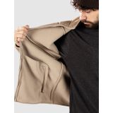 Oxbow - Warmedup Fullzip Sherpa Fleece Rock - Beige