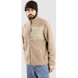 Oxbow - Warmedup Fullzip Sherpa Fleece Rock - Beige
