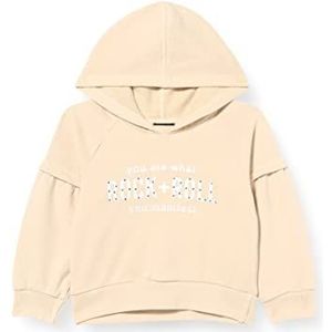 IKKS Sweatshirt met capuchon voor meisjes, Tarwe, 4 Jaren