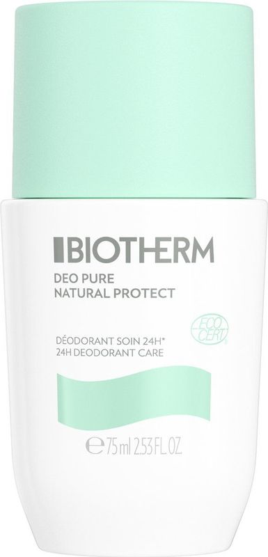 Biotherm - Deo Pure Natural Protect - Roll-On Deodorant - 75ml - Met Aloë Vera