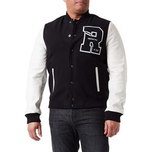 Redskins Ford Hatch Leren jas voor heren, BLWH, M