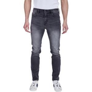 Redskins Eden Oxyde Jeans voor heren, Licht zwart, 31W