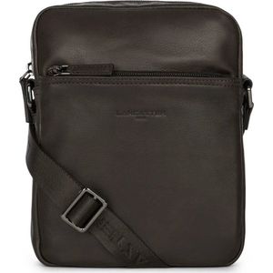 Schoudertas - Crossbodytas LANCASTER Paris - Bruin - Leer