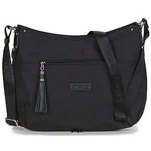Lucca baldi leren handtas vinci zwart b 38 x h 32 x d 13 cm Mode accessoires kopen Ruime keuze beslist