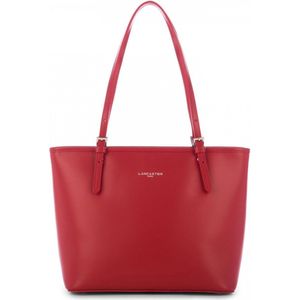 LANCASTER Paris Schoudertas-Shopper - Constance - Leer - Rood