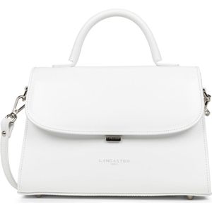 Lancaster Paris Small Handtas - Leer  - Wit