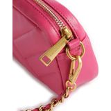 Lancaster Soft Matelassé Crossbody tas pink