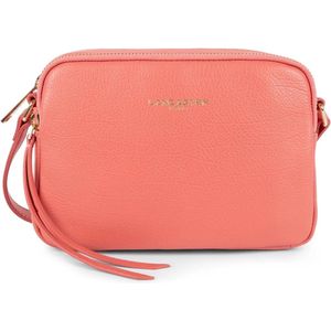 Lancaster Dune Crossbody tas rood