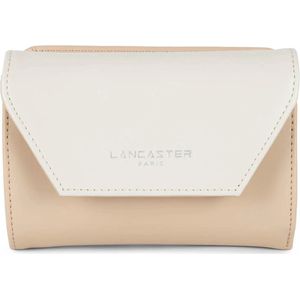 Portemonnee Lancaster Paris - leer - Beige/Ecru