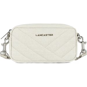 Lancaster Paris Telefoontasje - Clutch - Licht Grijs - Textiel