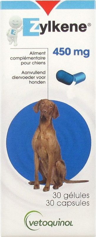 Kalmeringsmiddel - Zylkene - 450 mg - Voor Honden - Natuurlijk