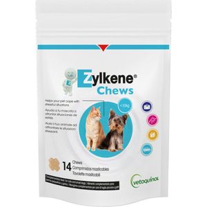 Zylkene Chews 75 mg (14 stuks) - voor kat en kleine hond