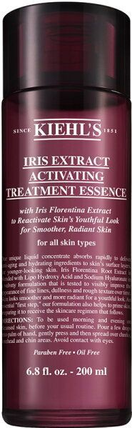 Kiehl's - Iris Extract Activating Treatment Essence - Gezichtsverzorging - 200 ml - Hydraterend en Anti-Aging