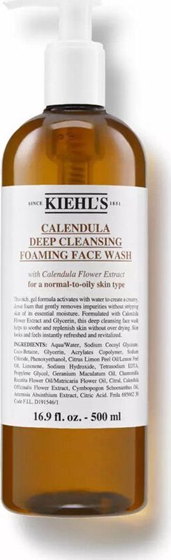 Kiehl's Calendula Deep Cleansing Foaming Face Wash Reinigingsgel, 75 ml