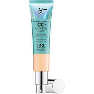 it Cosmetics Gezichtsverzorging Vochtinbrenger Your Skin But BetterCC+ Oil Free Matte Cream SPF 40 Medium