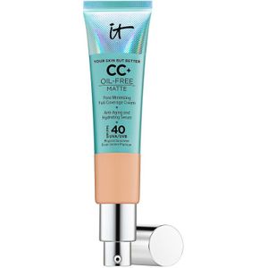 it Cosmetics Gezichtsverzorging Vochtinbrenger Your Skin But BetterCC+ Oil Free Matte Cream SPF 40 Medium Tan