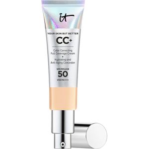 IT Cosmetics Your Skin But Better CC+ Cream SPF50 Foundation - Anti-Aging & Hydraterend - Light Medium - 32ml