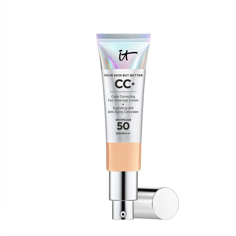 IT Cosmetics Your Skin But Better CC+ Cream SPF50 Foundation - Anti-Aging & Hydraterend - Medium Tan - 32ml