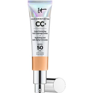 IT Cosmetics Your Skin But Better CC+ Cream SPF50 Foundation - Anti-Aging & Hydraterend - Neutral Tan - 32ml