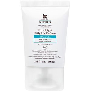 Kiehl’s - Travel Size Ultra Light Daily UV Defense Aqua Gel SPF50 Gezichtscrème 30 ml