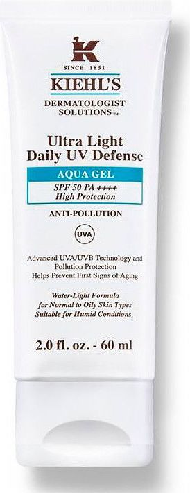 Kiehl's Ultra Light UV Defense Aqua Zonnegel, 60 ml