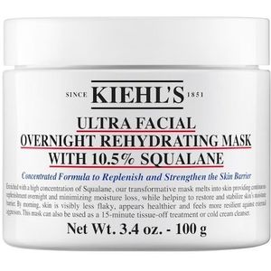 Kiehl’s - Ultra Facial Overnight Rehydrating Mask with 10,5% Squalane Feuchtigkeitsmasken 100 ml (369.9 € / 1 l)