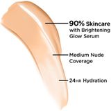 CC+ Nude Glow lightweight foundation + glow serum SPF40 #neutral medium