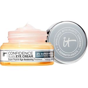 IT Cosmetics Confidence in an Eye Cream Oogcrème - Anti-Aging & Met Peptiden - Tegen Donkere Kringen - 15ml