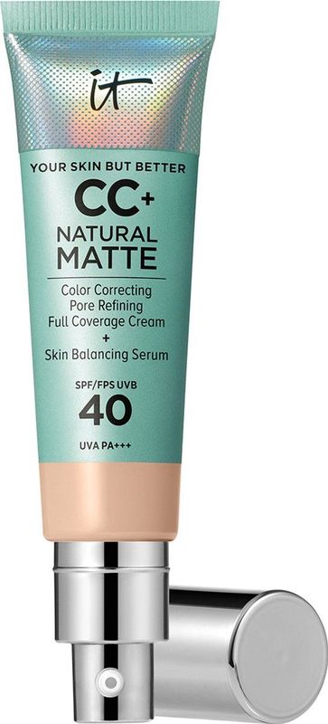 It Cosmetics Your Skin But Better CC+ Natural Matte SPF40 Foundation Matte & Stralende Finish Fair Light