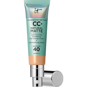 It Cosmetics Your Skin But Better CC+ Natural Matte SPF40 Foundation Matte & Stralende Finish Medium