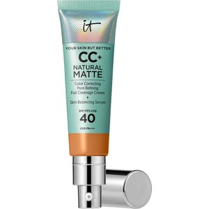 It Cosmetics Your Skin But Better CC+ Natural Matte SPF40 Foundation Matte & Stralende Finish Rich