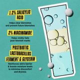 Kiehl’s - Expertly Clear - Blemish-Treating Lotion - Transparant - 60 ml met 1,2% Salicylzuur en 2% Niacinamide