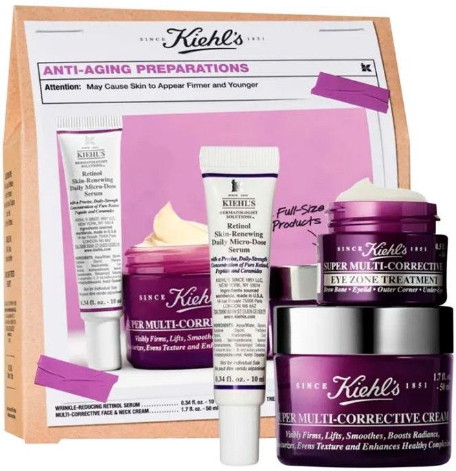 Gevoel - Anti-Verouderingsset - Gezichtsverzorging - 50 ml Crème, 14 ml Oogbehandeling, 10 ml Serum