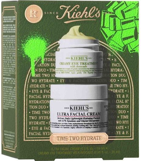 Kiehl's - Time To Hydrate Set - Gezichtsverzorging - Creamy Eye Treatment met Avocado 14 ml + Ultra Facial Cream 28 ml