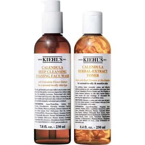 Kiehl's - Calendula - Gezichtsverzorging - Reinigingsset - 230 ml + 250 ml