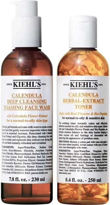 Kiehl's - Calendula - Gezichtsverzorging - Reinigingsset - 230 ml + 250 ml