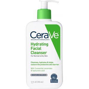 CeraVe Hydrating Facial Cleanser - Reinigingscrème - normale tot droge huid - 355ml