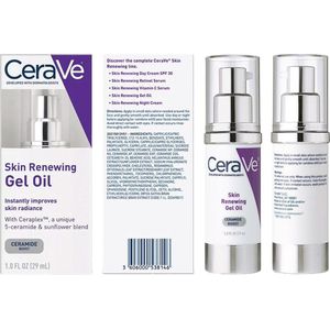 CeraVe Skin Renewing Gel Oil - Anti-Aging Serum Retinol - Vitamine C - Nachtcrème - Gezichtsolie