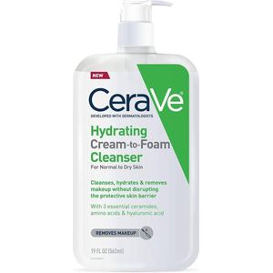 CeraVe Hydrating Cream to Foam 562 ml