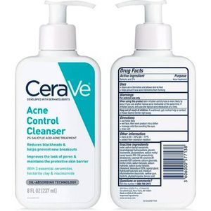 CeraVe - Face Wash - Gel-tot-schuimreiniger - 237ml - 2% Salicylzuur