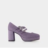 Carel, Pumps Paars, Dames, Maat:37 EU