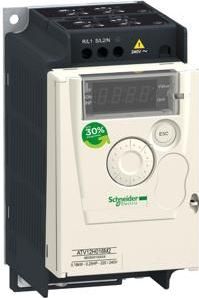 Frequentieregelaar - 0,37 kW - 1-fasig - Compact - Geïntegreerd EMC-filter