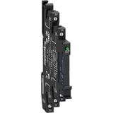 Relais - SLIM RELAY+SOCKET 1C/O LED - 230VACDC - Compact - 6A